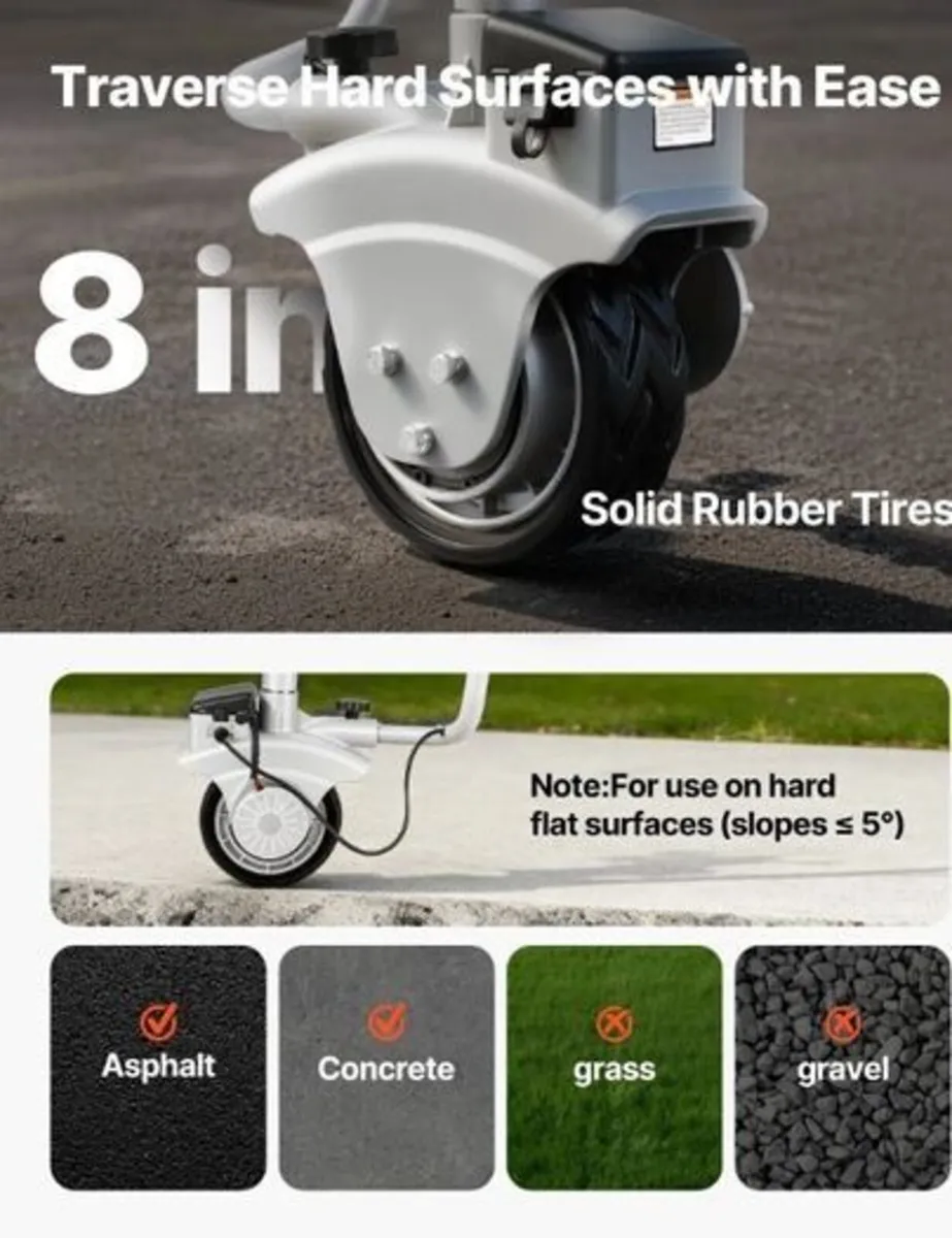 Electric Trailer Dolly 2.5 T Motorised Jockey Whee - Image 4