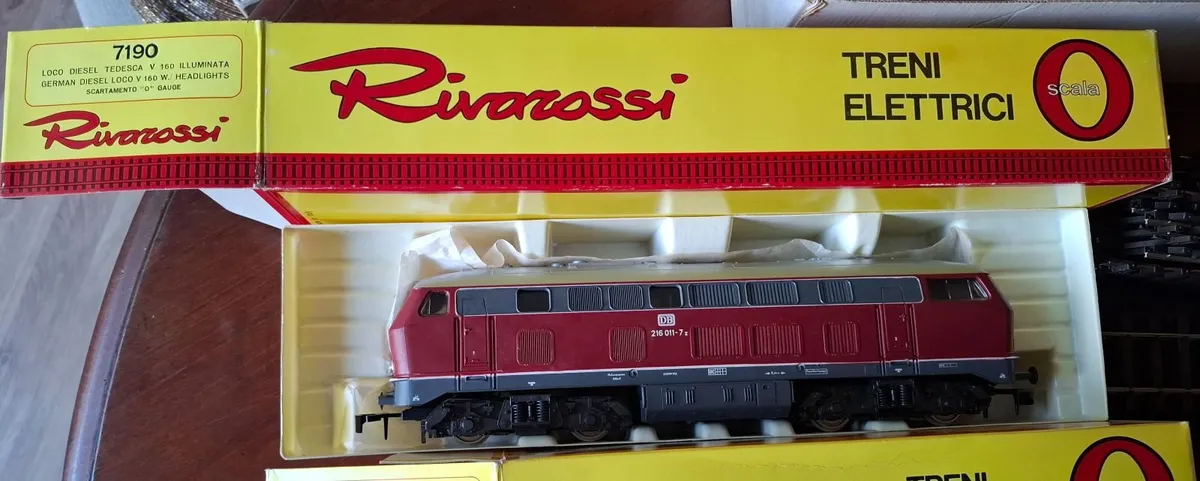 Rivarossi 7012 complete set O gauge 12v - Image 1