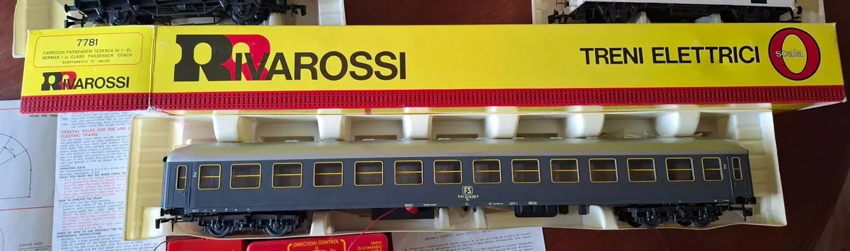 Rivarossi 7012 complete set O gauge 12v - Image 4