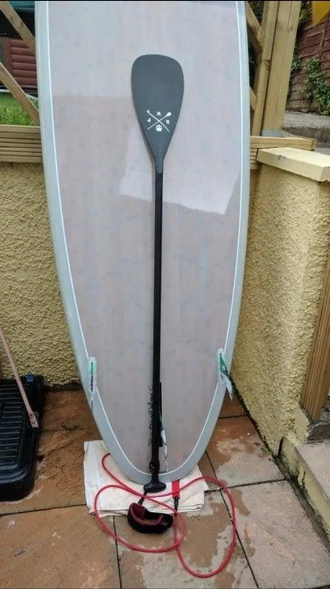 SUP Redwood Paddle Board 9'4" + Carbon Paddle - Image 1