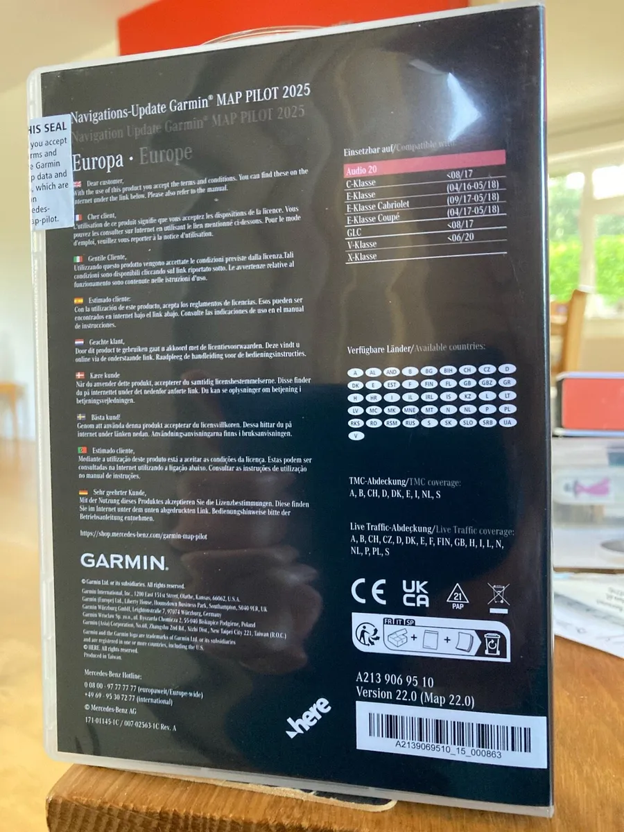Mercedes navigation SD card. New. - Image 2