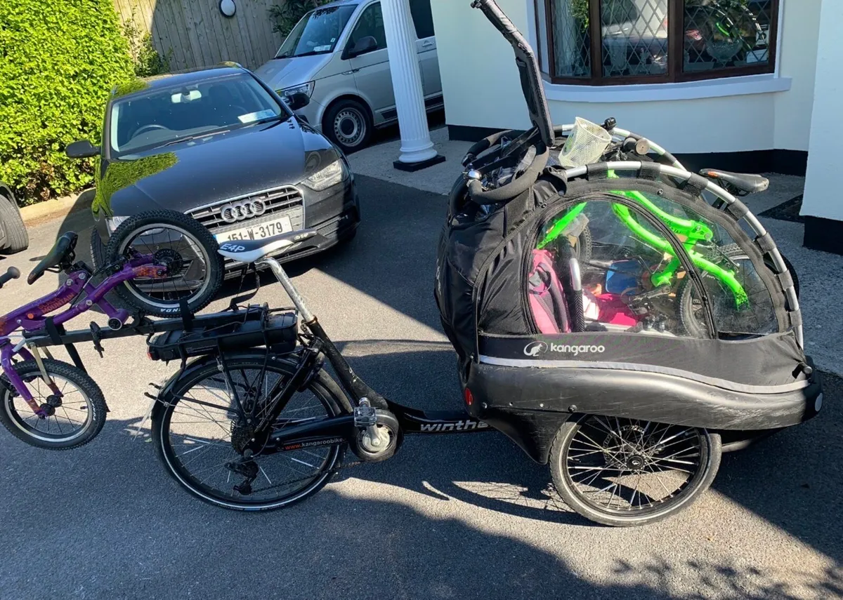 Winther electric Kangaroo Cargo bikes x 2 - Image 2