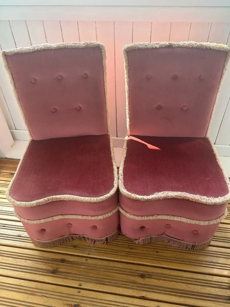 Vintage Sherborne Boudoir Chairs - Image 1