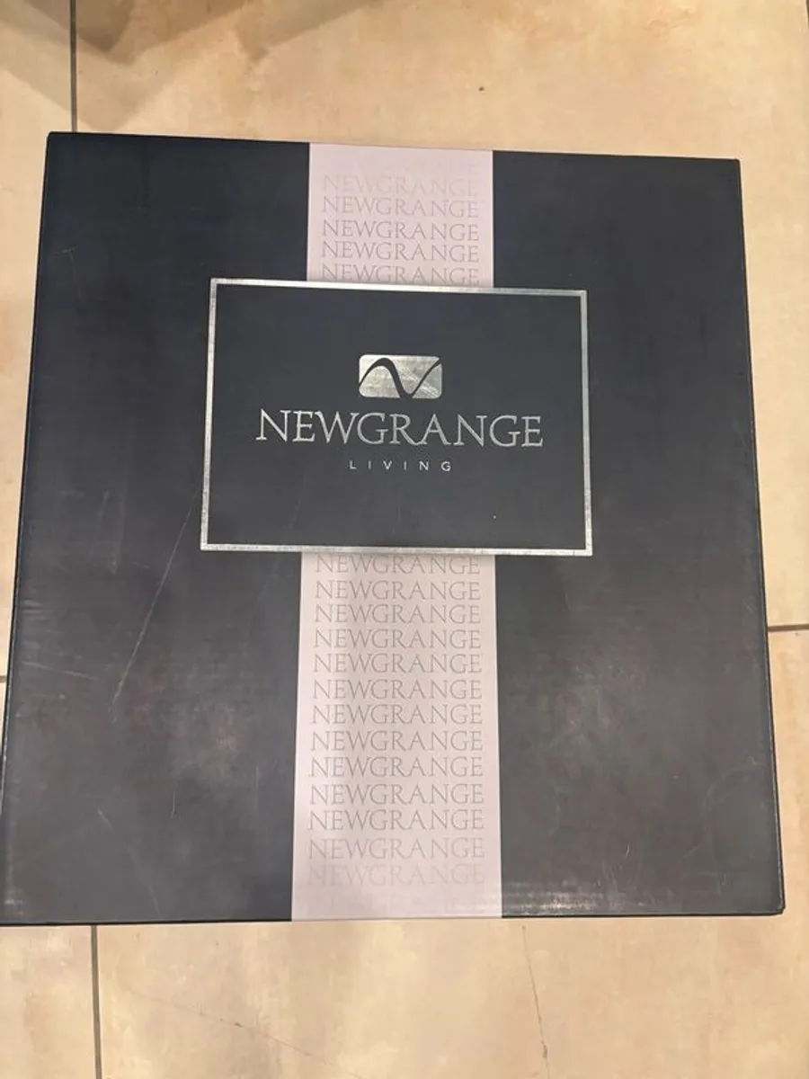 Newgrange Living Monaco Crystal Candlestick Set 25cm - New In Gift Box With Candles - Image 1
