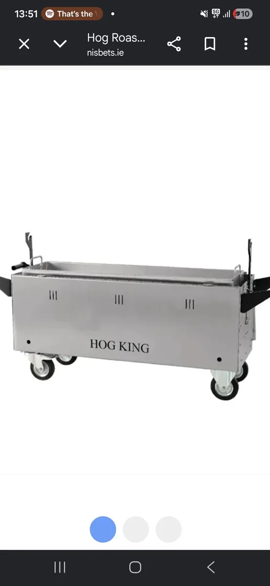 Hogmaster pig on spit machine - Image 2