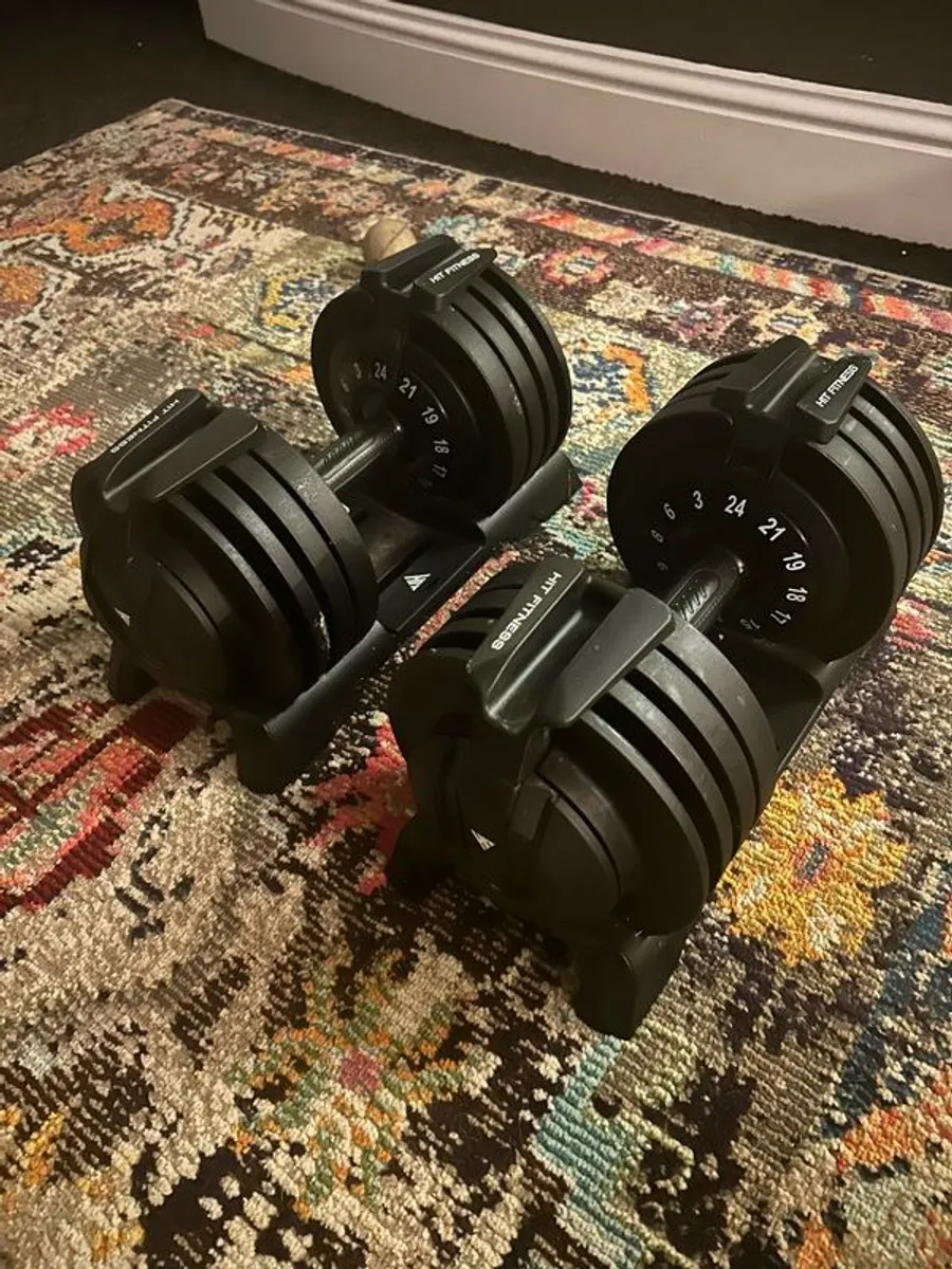 Adjustable Dumbells - Image 1