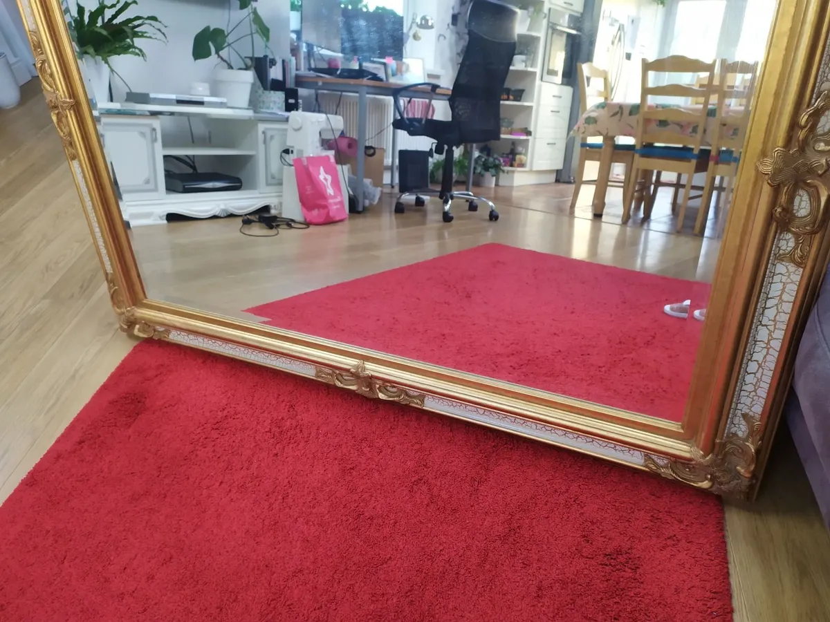 Big Antique look mirror for sale - Image 1