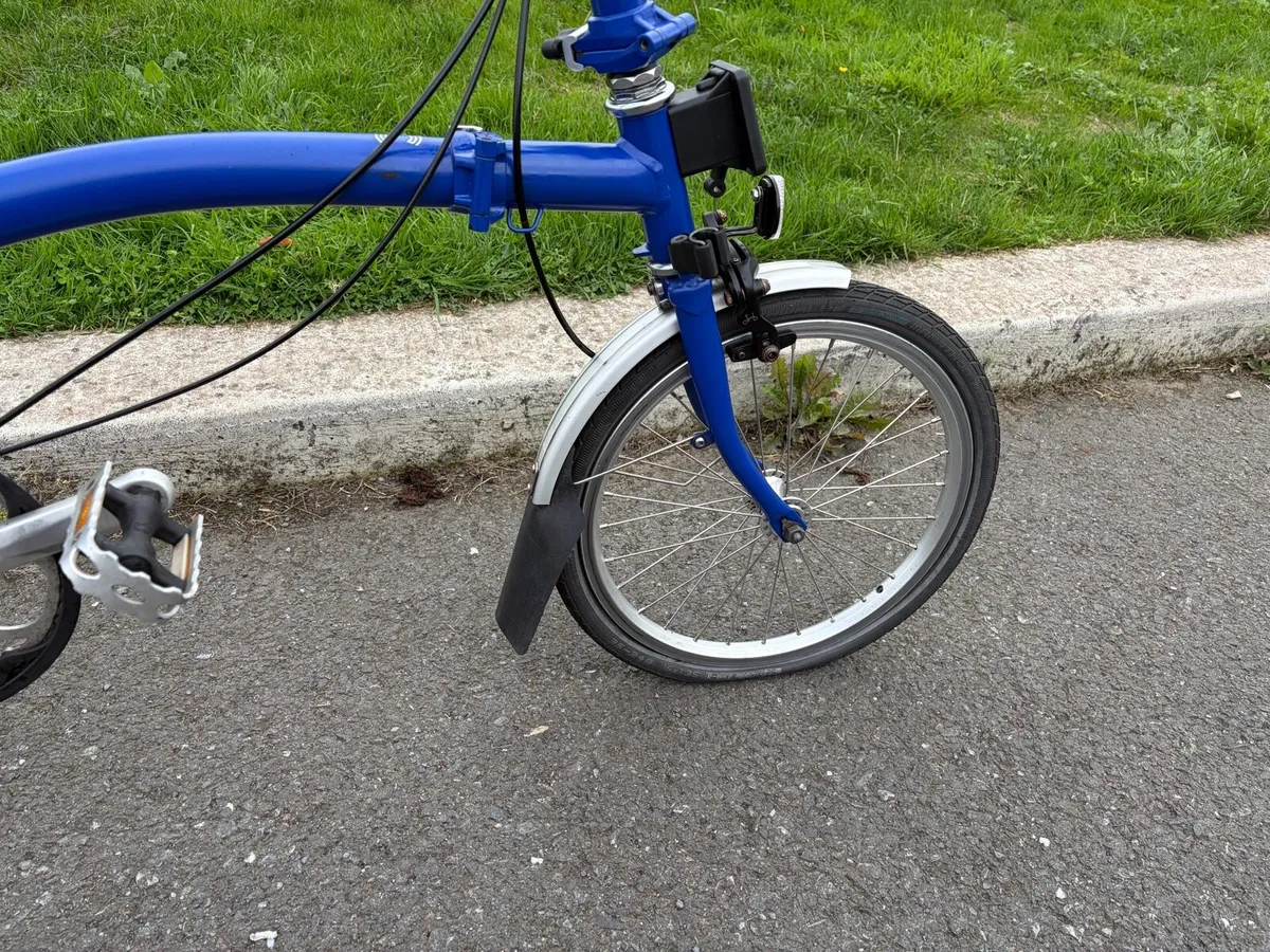 Brompton M3R Blue - Image 3