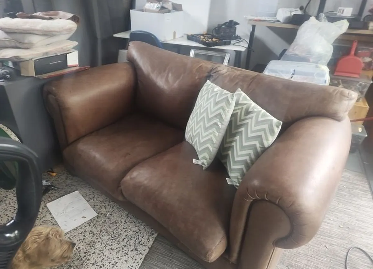 leather Couch - Image 4