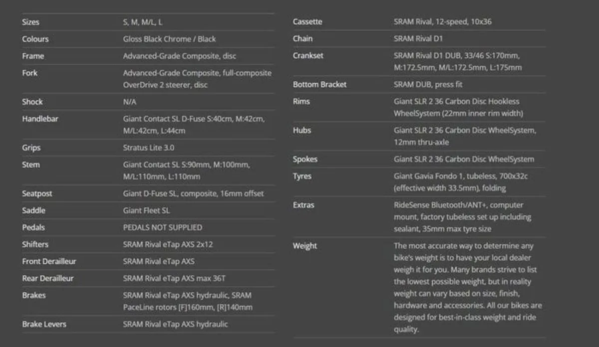 Giant Defy Pro 2 Axs - Image 4