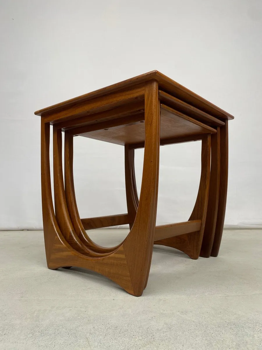Mid Century G Plan Astro Nesting Tables - Image 3
