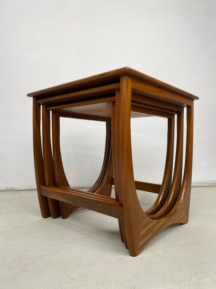Mid Century G Plan Astro Nesting Tables - Image 4