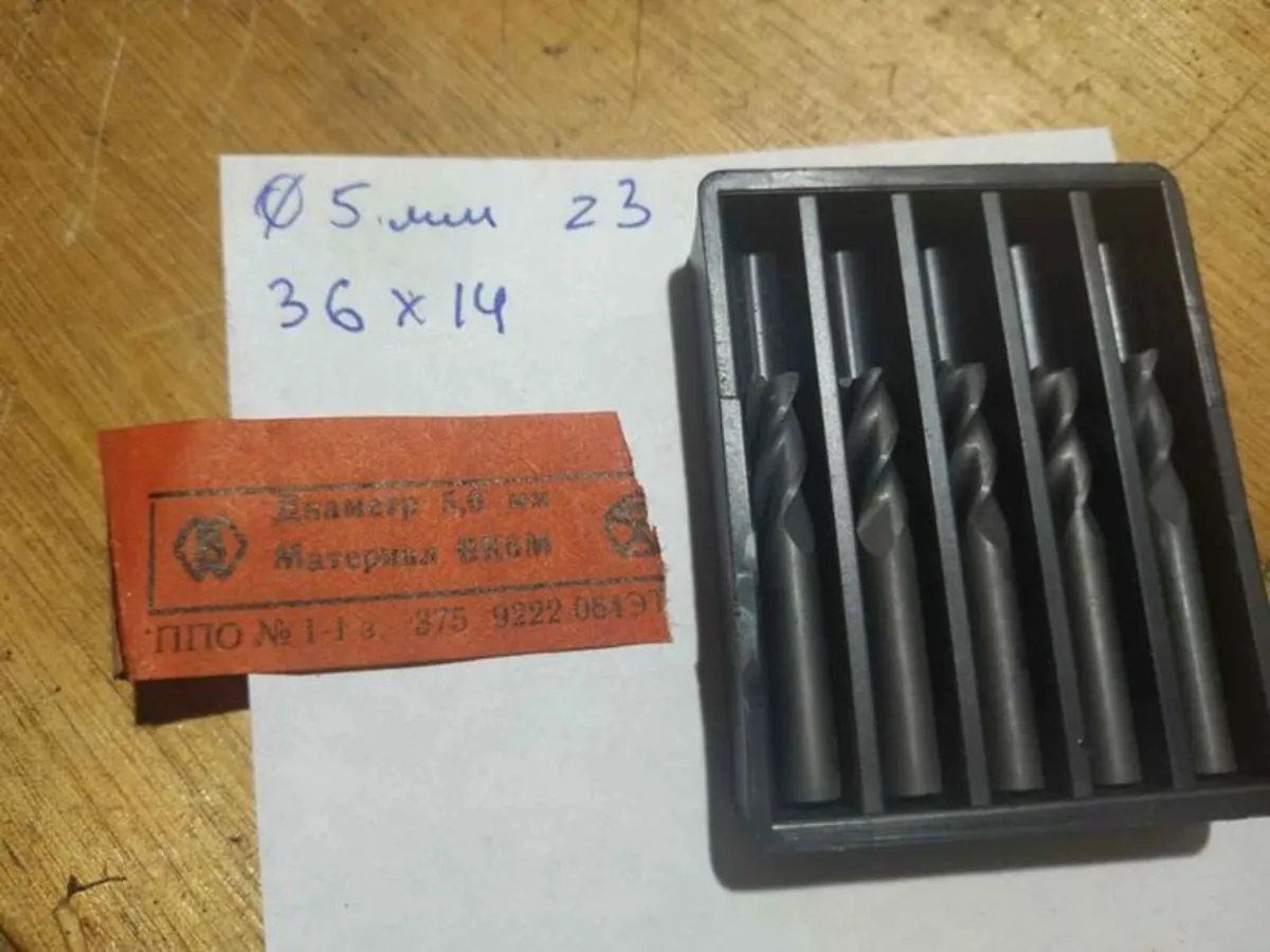 4mm 5mm 6mm Solid Carbide End Mill 3 Flute USSR - Image 2