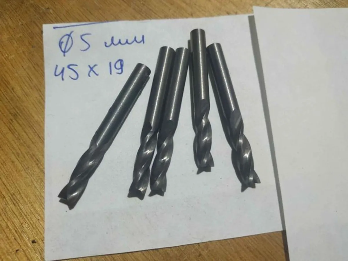4mm 5mm 6mm Solid Carbide End Mill 3 Flute USSR - Image 3