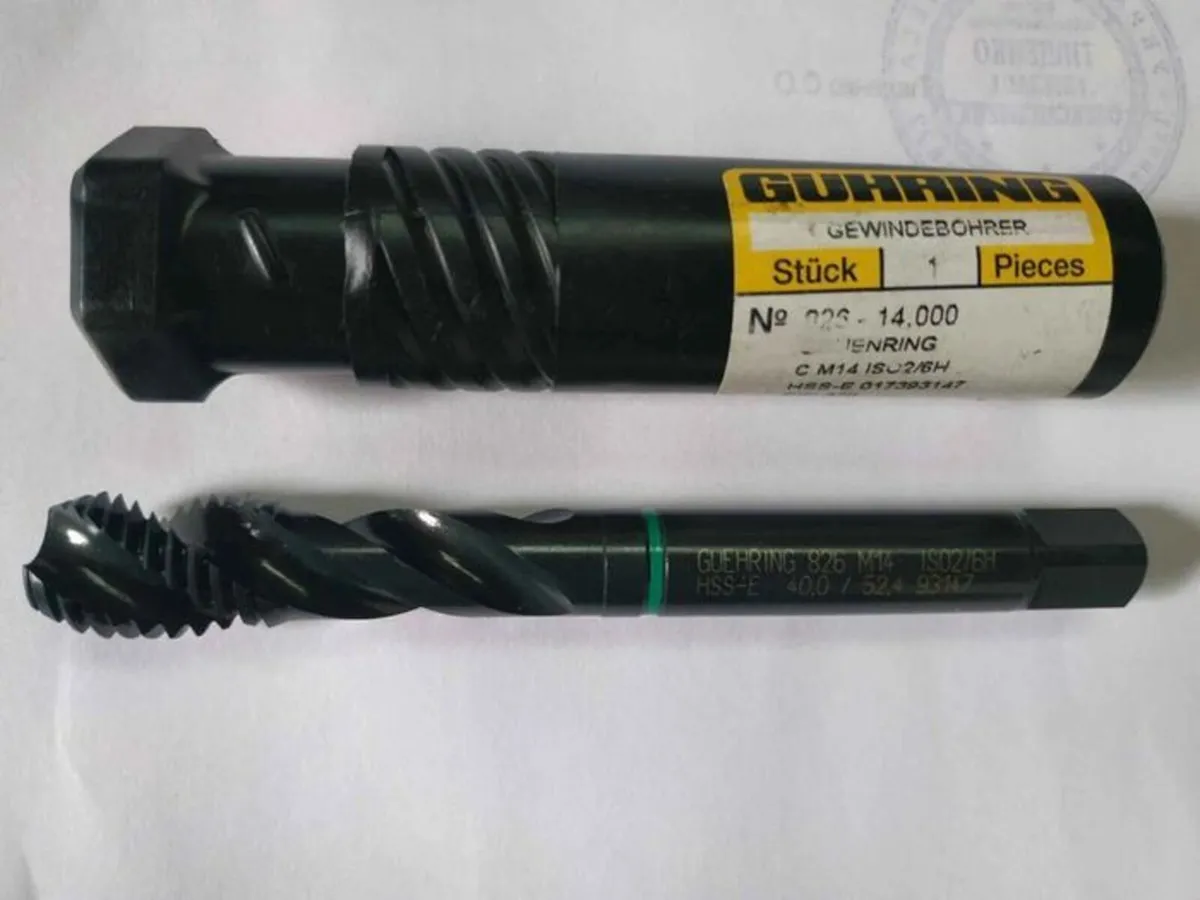 M14 Metric, Guhring Iso2/6h Spiral Flute Tap - Image 3