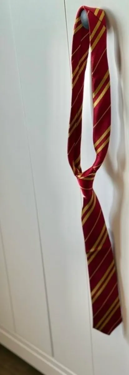 Harry potter tie, Gryffindor colours, custome - Image 2