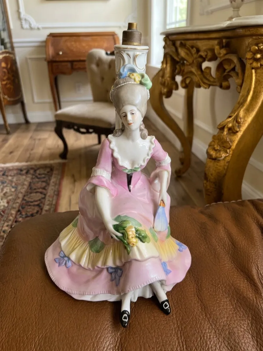 Antique MEISSEN Lamp - Image 3