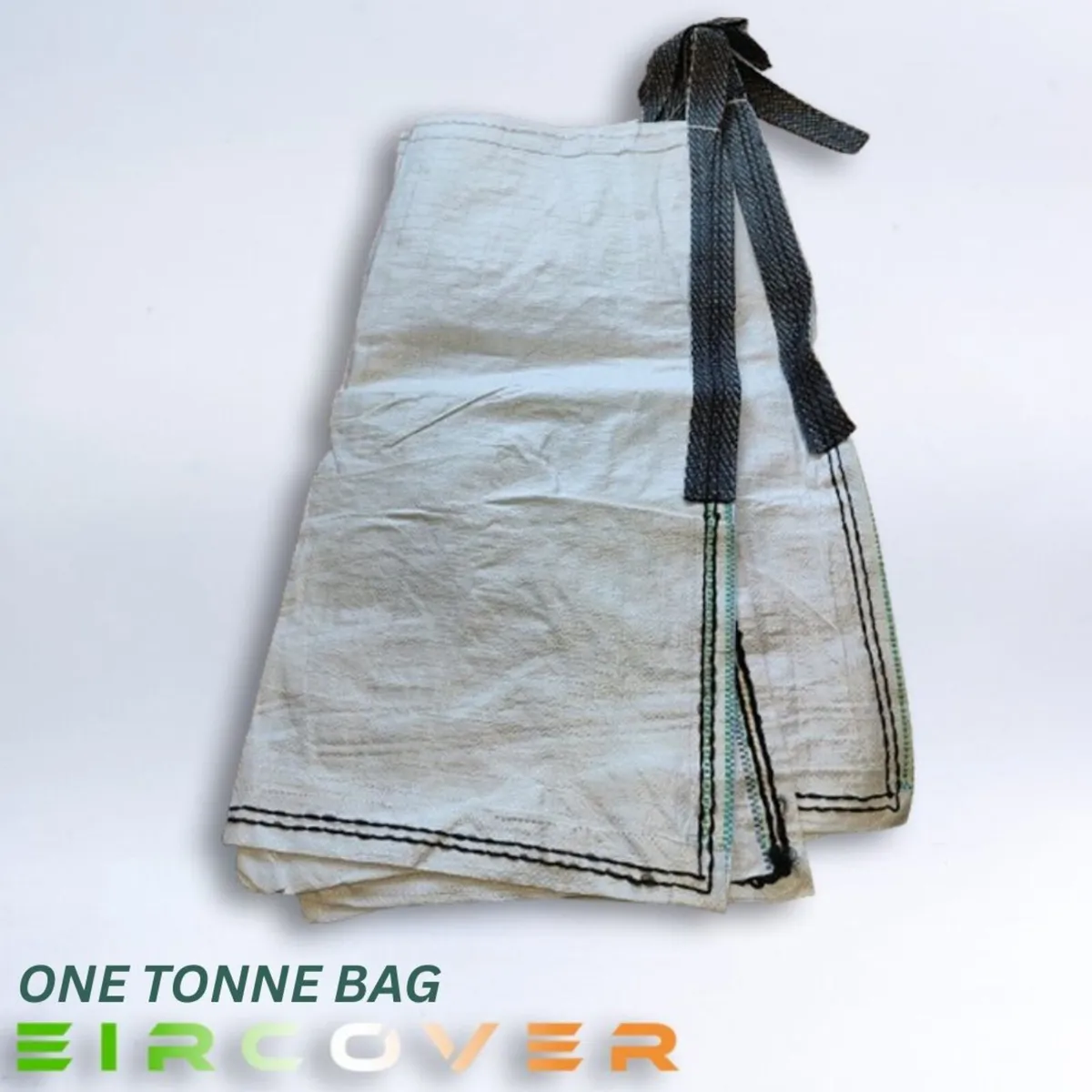 Mini Bulk bag white 50cm x 50cm x 50cm single trip - Image 2