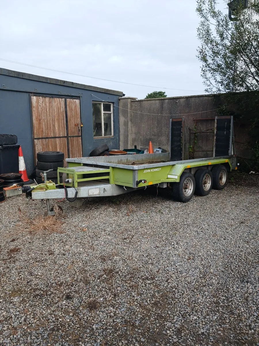 Graham Edwards 12x6.6 Tri Axle plant Trailer - Image 4