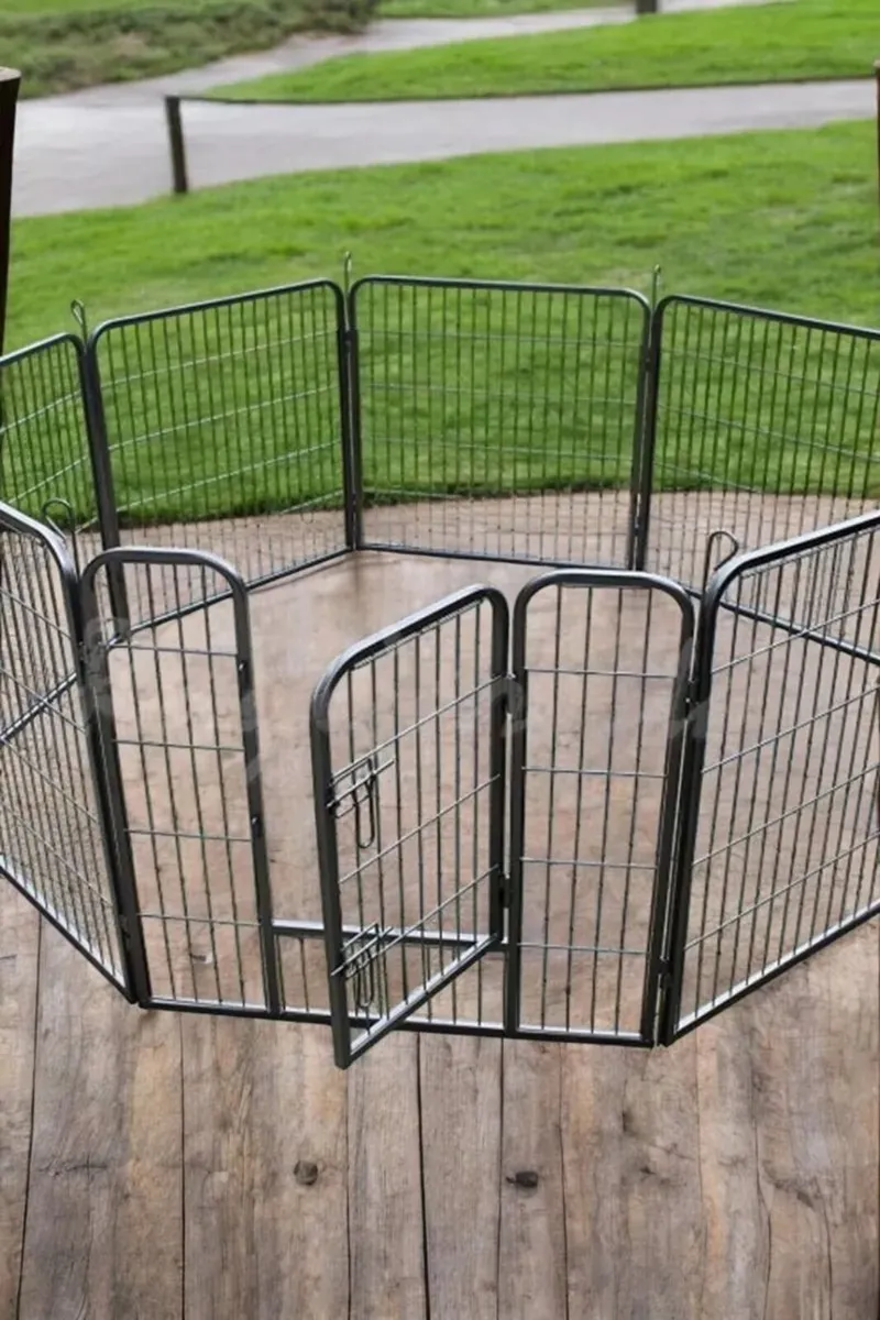 kennel, enclosure 8-panel, brand new - Image 1
