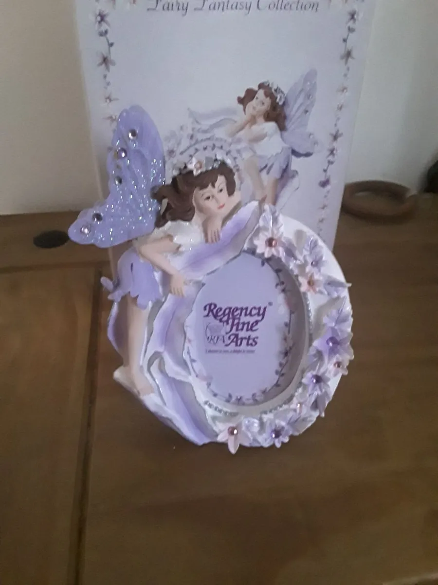 Selection of fairy ornaments all in boxes - Image 3