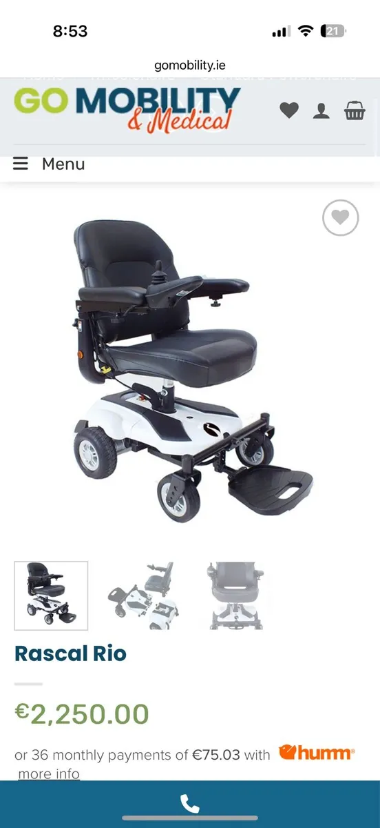 Rio mobility scooter - Image 1