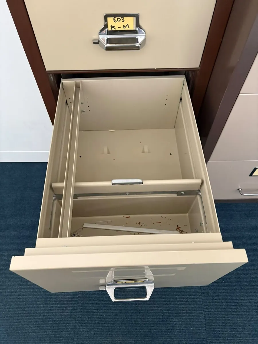 Fire-proof 4 Drawer Filing Cabinets - £700+VAT eac - Image 3