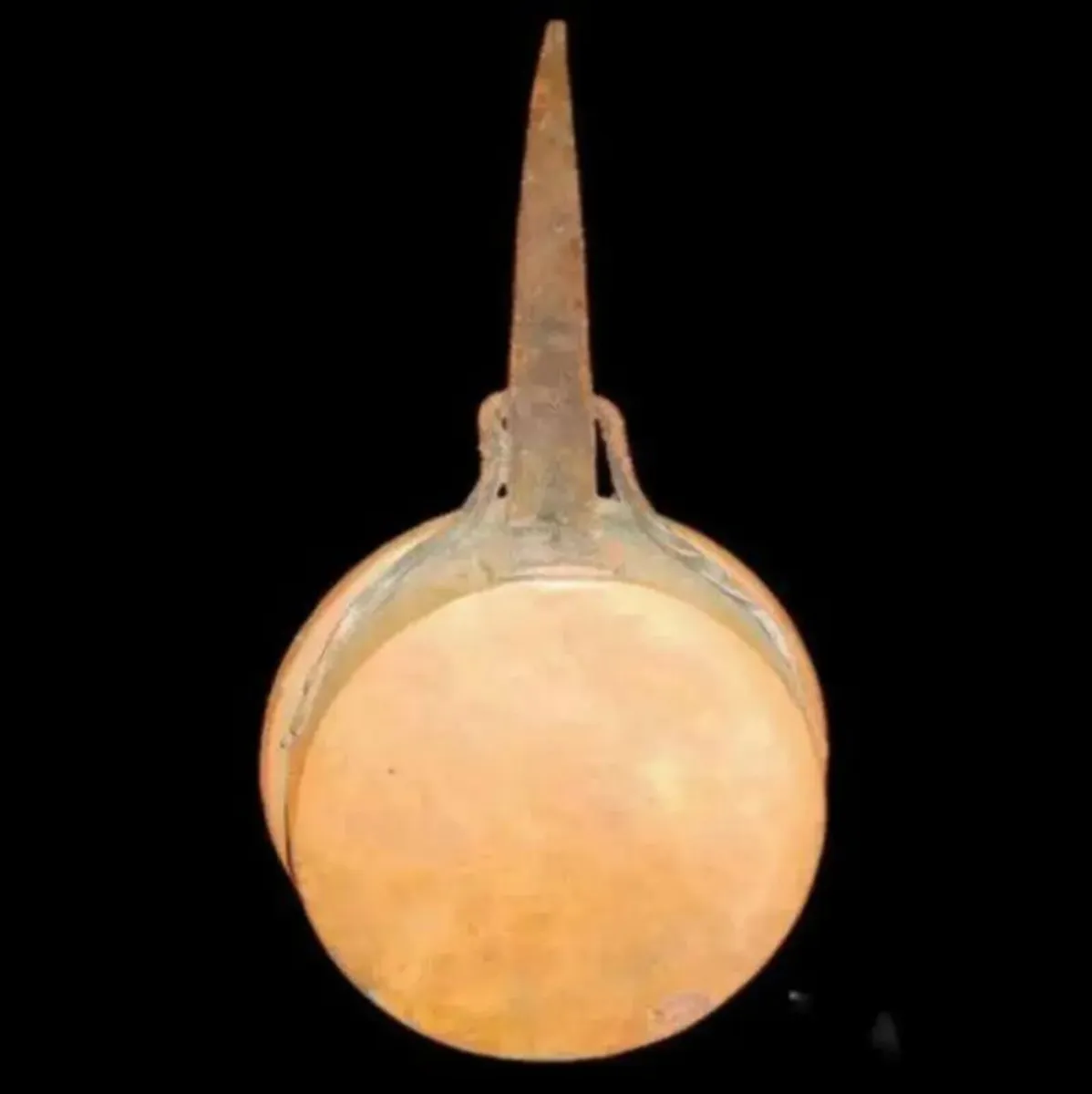 Vintage Brass/Copper Skillet - Image 4