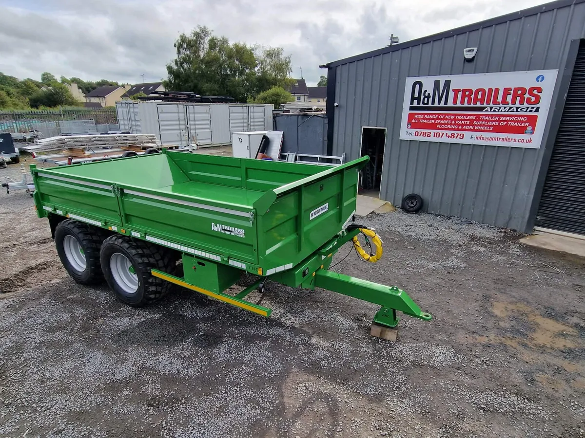 14x8 Tractor tipper trailer - Image 1
