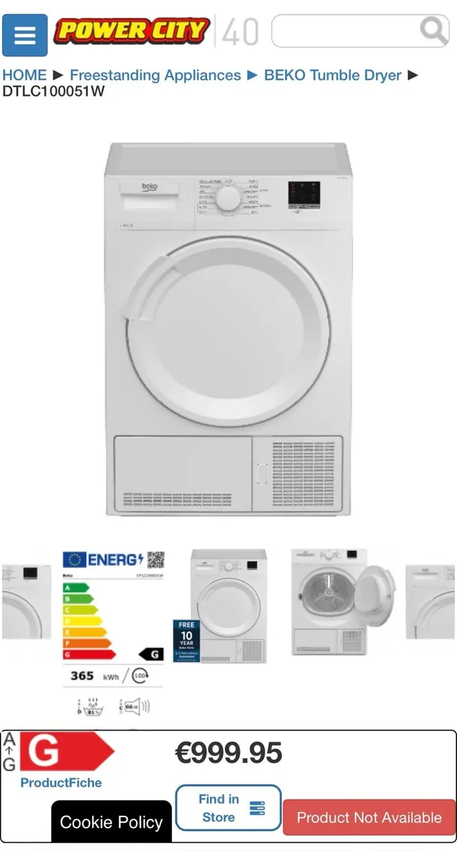 Beko dryer - Image 4