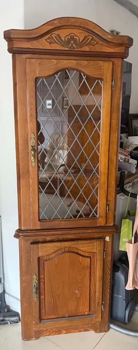 solid wood corner unit - Image 1