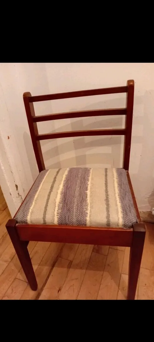 Mid century teak dining set - Image 3