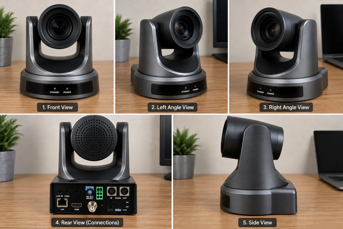 ValueHD VHD-V61 Professional PTZ Camera – Full HD - Image 2