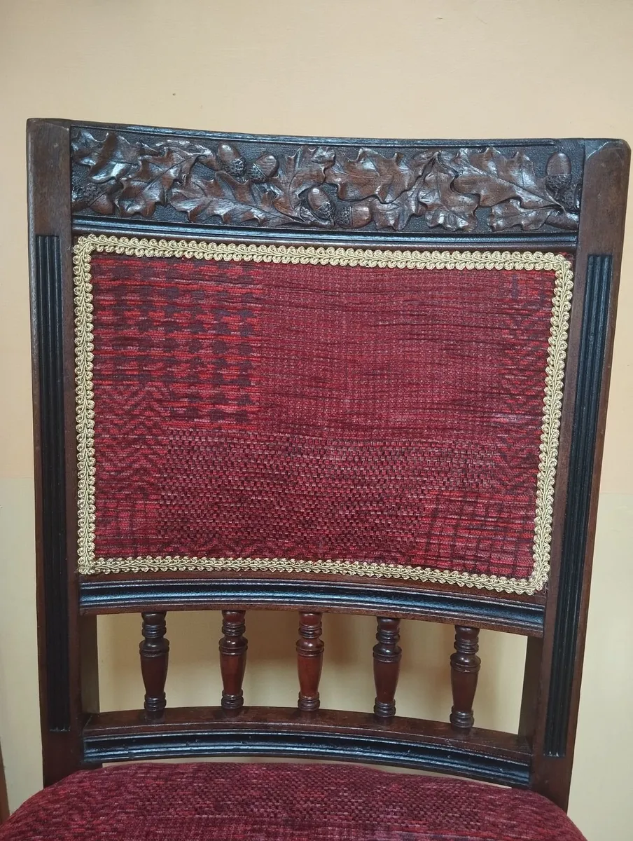 Elegant Antique Chairs - Image 4
