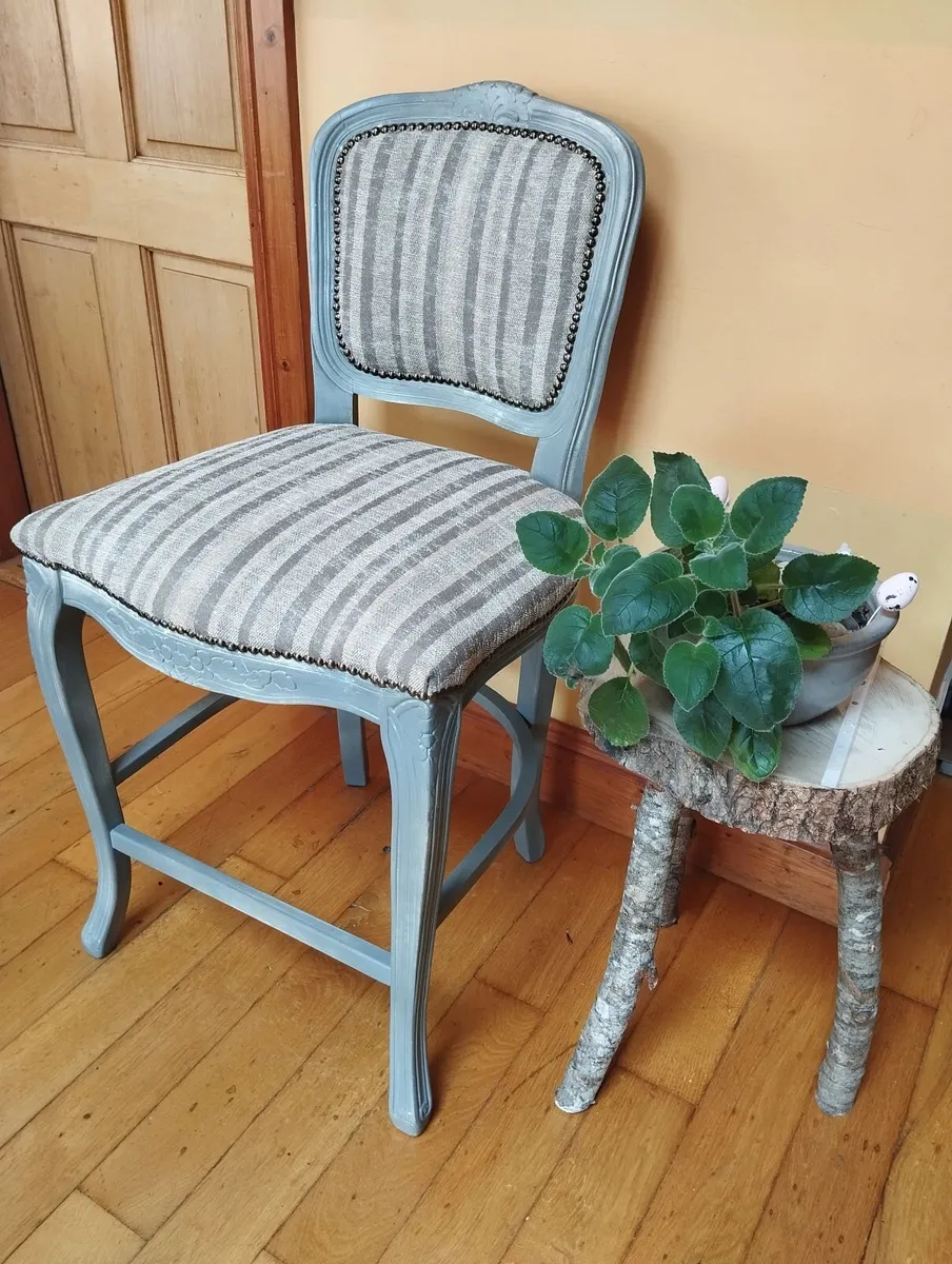 French Rustic High Chair - Image 2