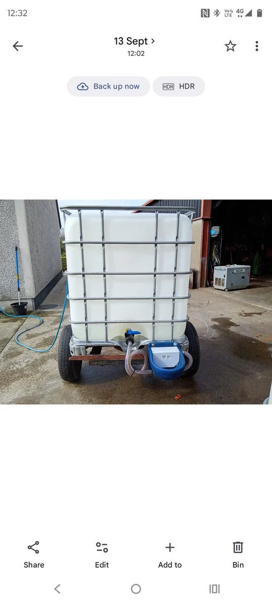 Water tank/bowser trailer - Image 2