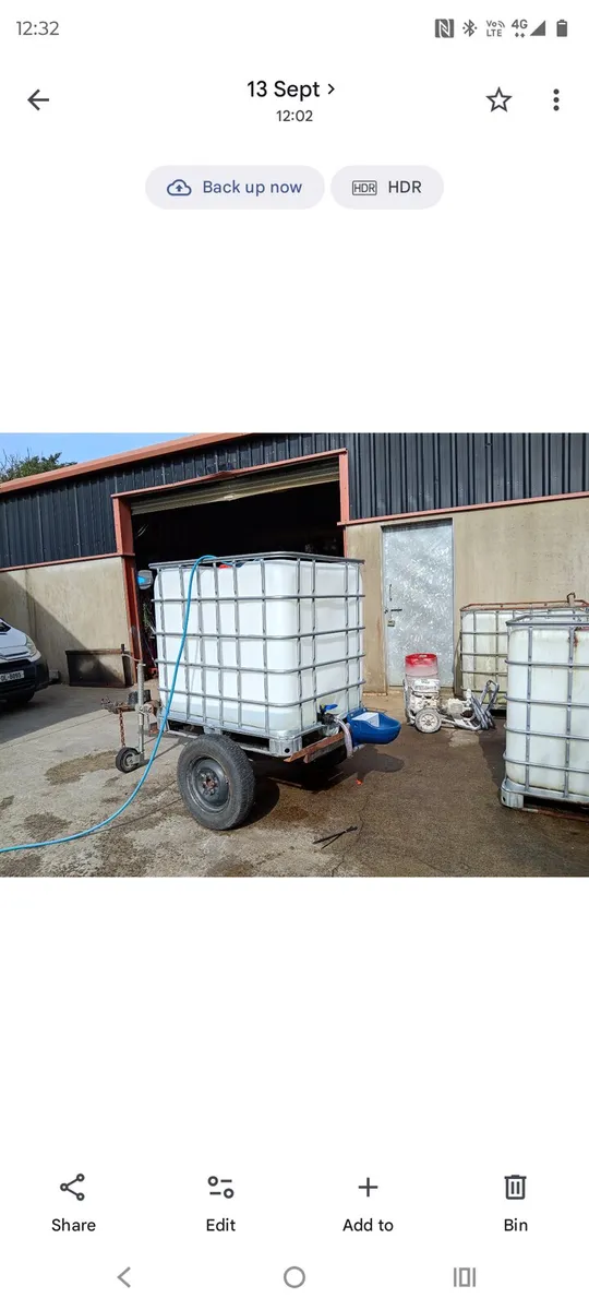 Water tank/bowser trailer - Image 3