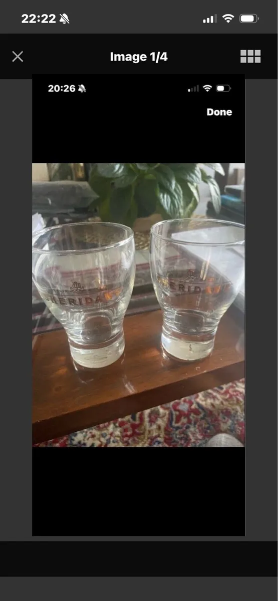 Sheridan Liquor Glasses - Image 1
