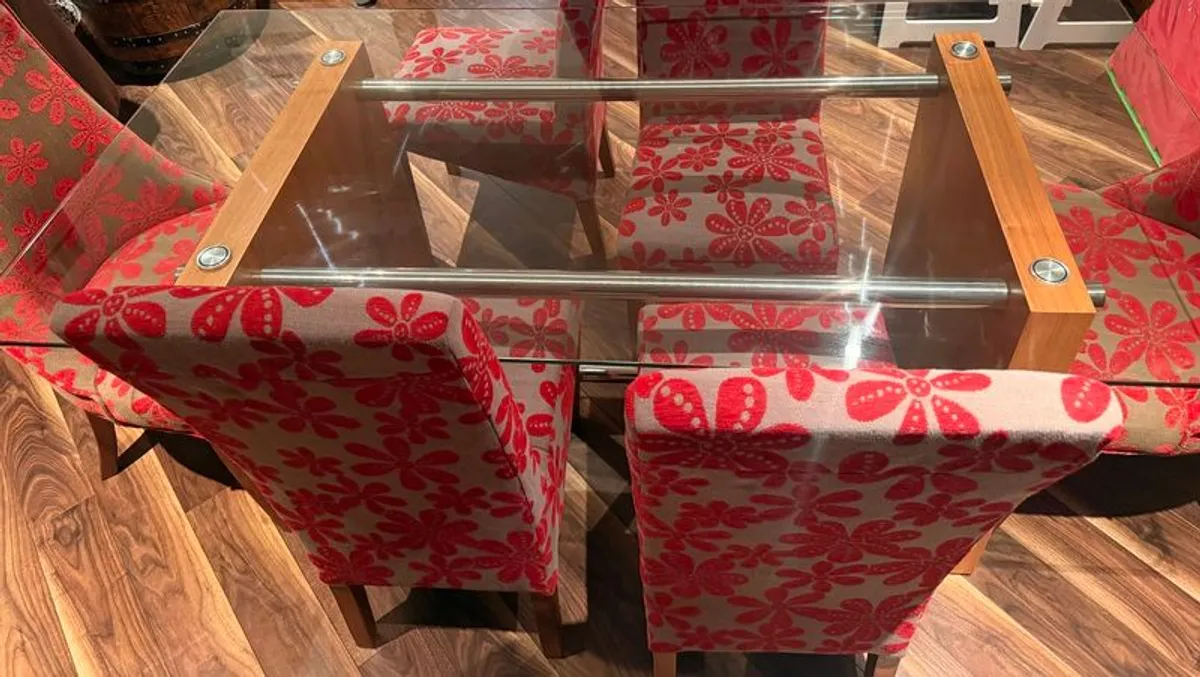 Glass Dining Table - Image 3