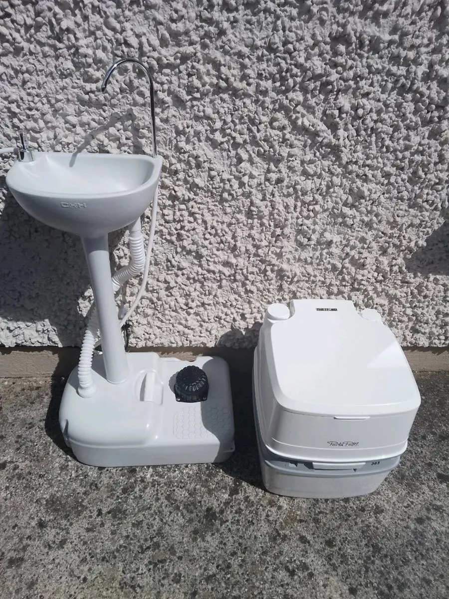 Portable Toilet and Hand Basin Sink - Image 3
