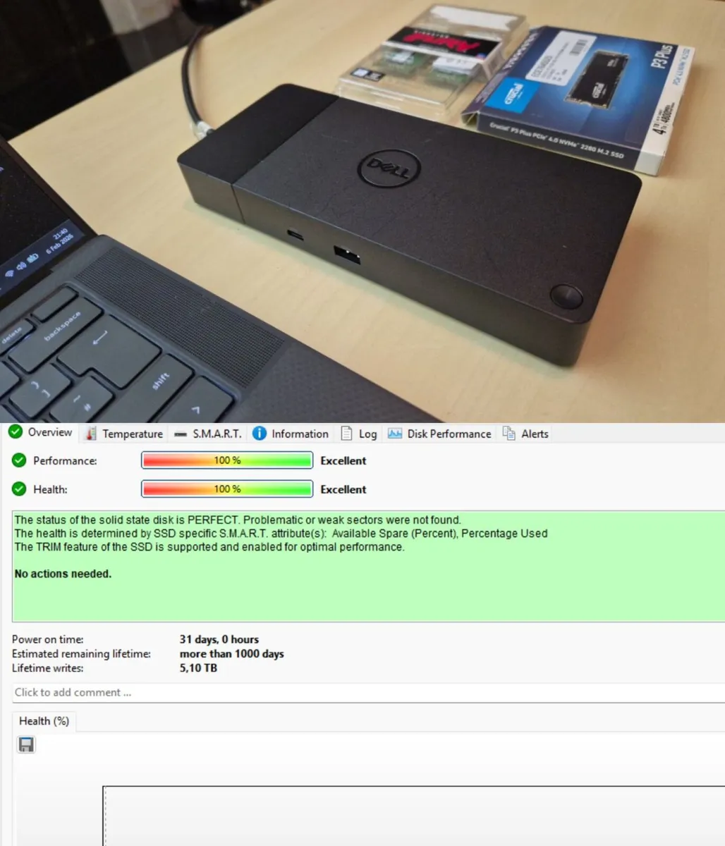 Dell XPS i7 + nVidia GPU, 64GB RAM, 4.5TB SSD - Image 4