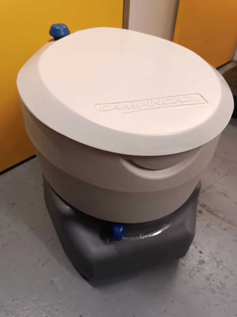 Campingaz Portable Camping Toilet -as new - Image 1