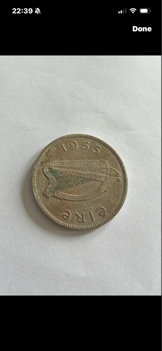 1955 Leath Choroin / /Half Crown - Image 1