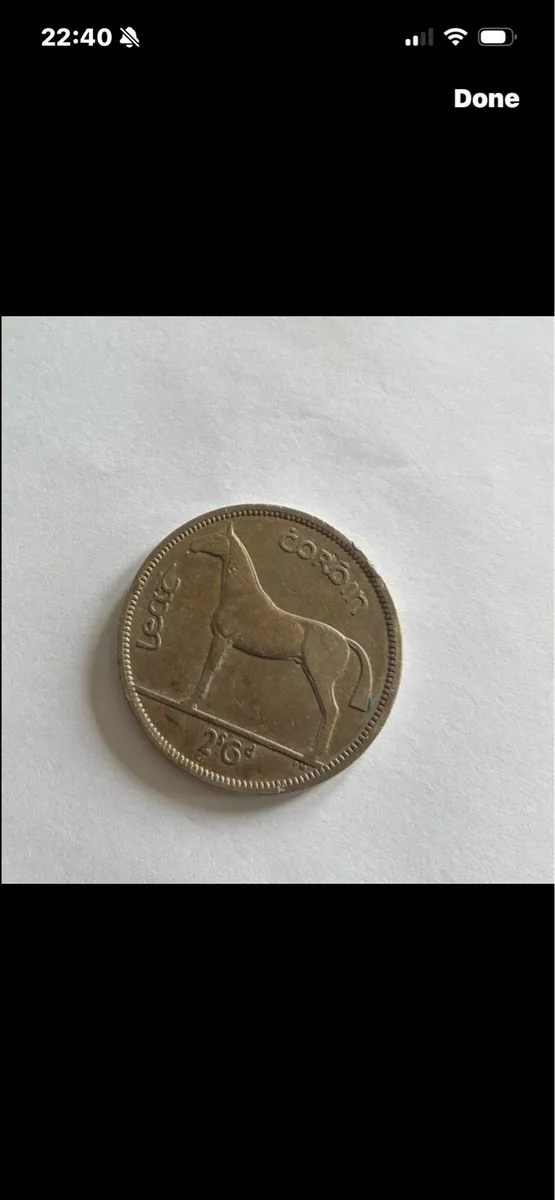 1955 Leath Choroin / /Half Crown - Image 2