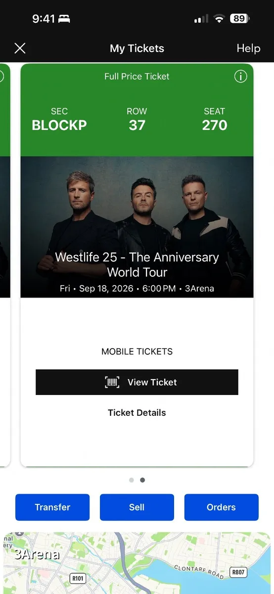 WESTLIFE TICKETS - Friday 18th September - Image 2