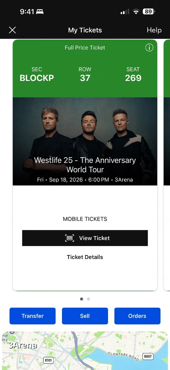 WESTLIFE TICKETS - Friday 18th September - Image 3