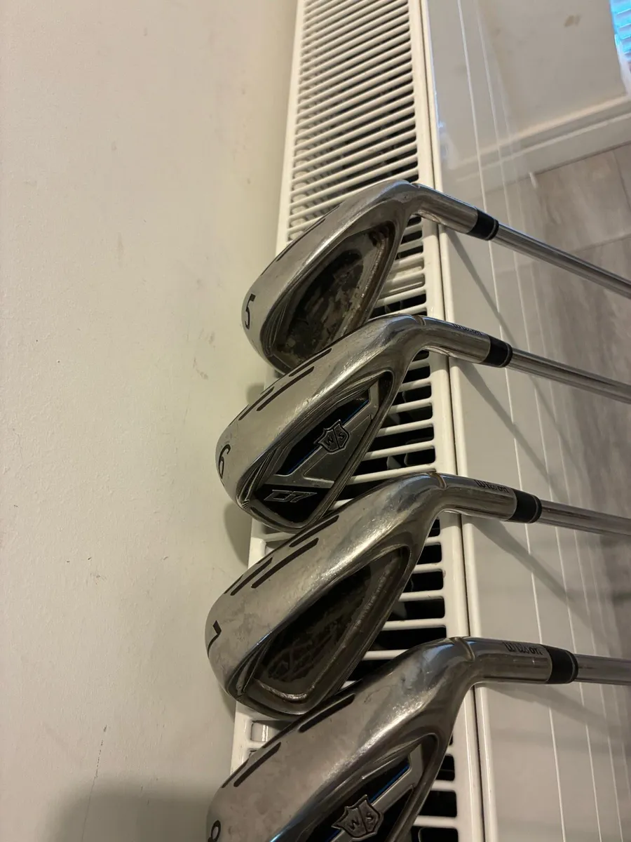 Wilson D7 irons 5-PW stiff shaft - Image 2