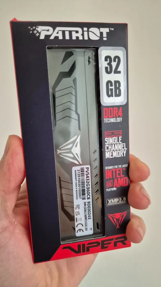 Patriot Viper Steel DDR4 32GB - Image 1