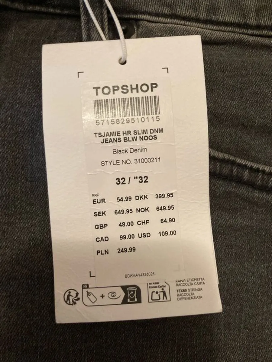 Topshop Jamie Skinny Jeans Brand New - Image 2