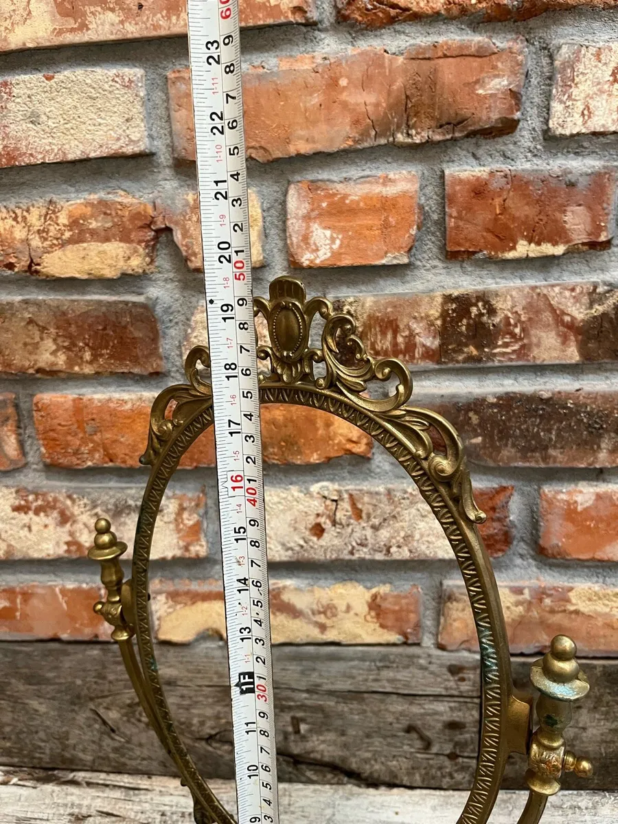 Vintage brass frame - Image 4